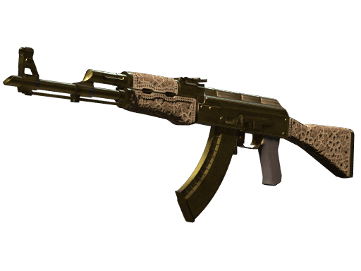 AK-47 | Gold Arabesque (Battle-Scarred)